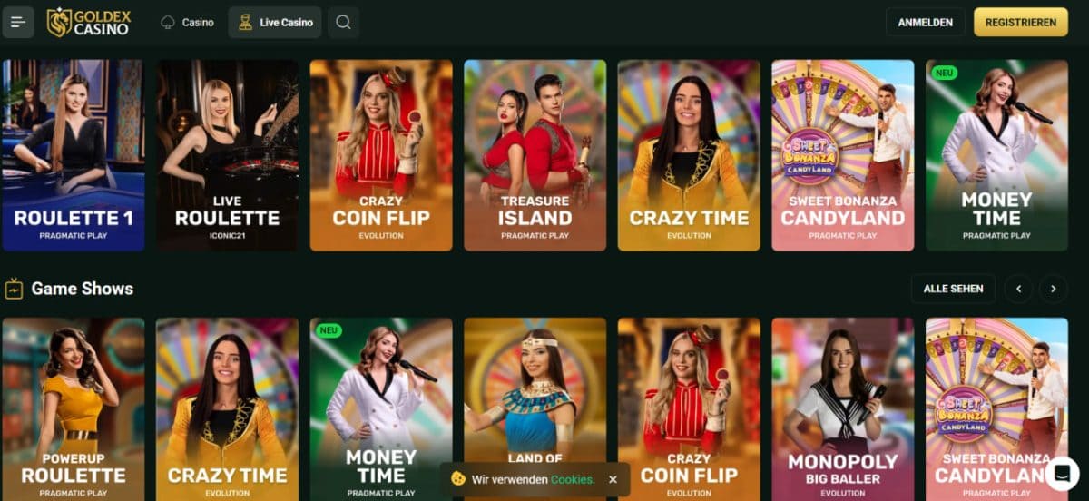 Goldex Casino: Luxus-Casino & 38.000 € Welcome-Paket image 1